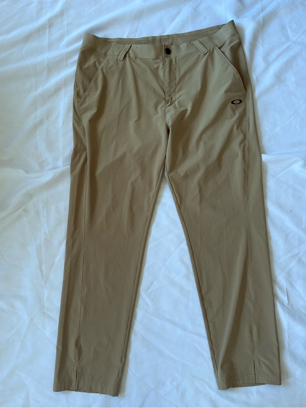 Oakley Men's Tan Stretch Chinos